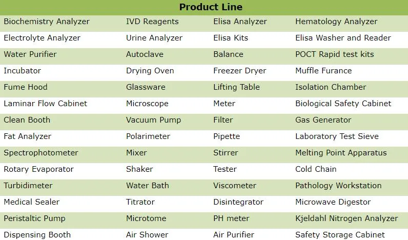 Biobase Chemo Biosafety Cabinet Class II A2 Biosafety Cabinet for Clean Room Lab